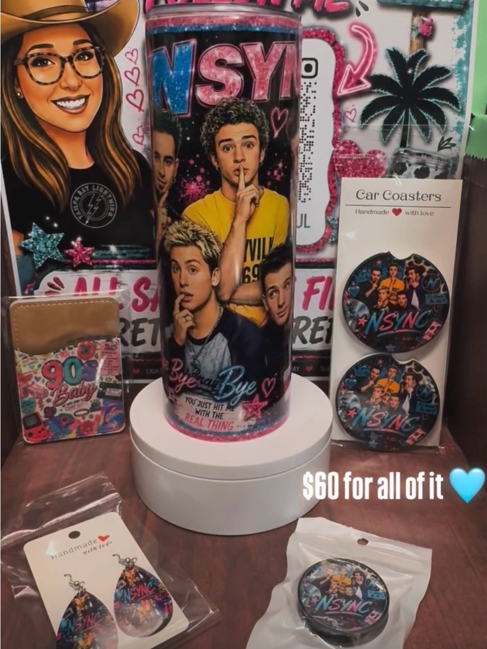NSYNC Tumbler Set